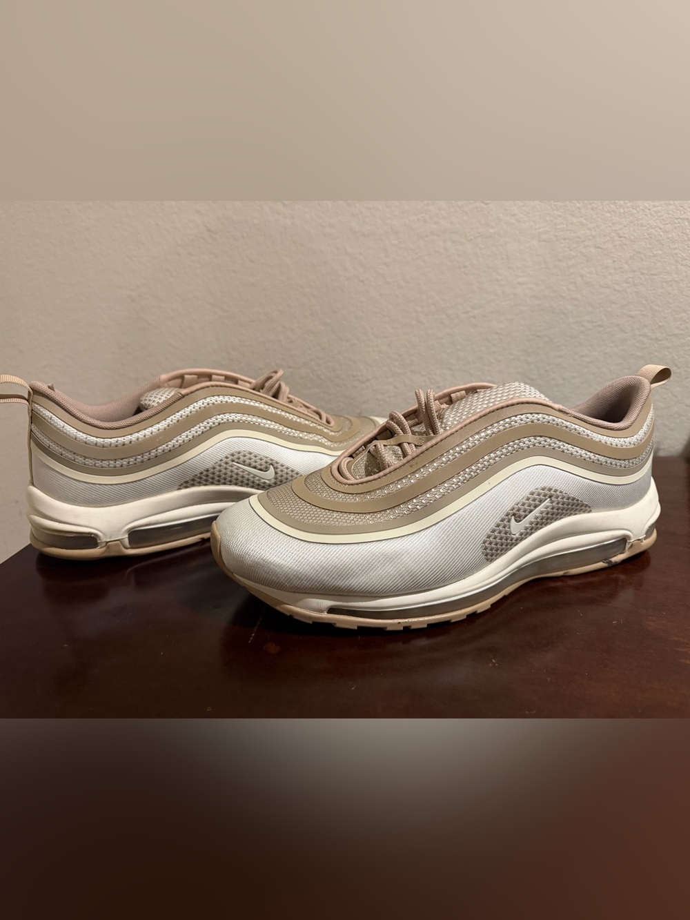 Nike Air Max 97 Ultra Light Bone Particle Beige Men’s 12